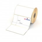 100mm x 55mm Kuşe Etiket